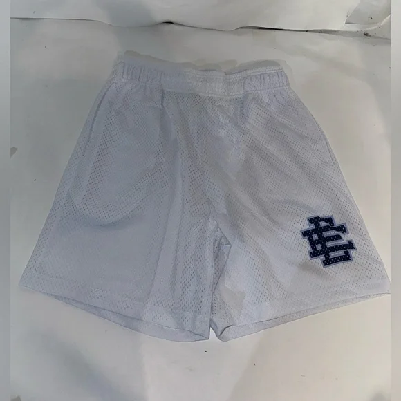 Eric Emanuel EE Basic Short (SS24) White / Navy BRAND NEW - Picture 2 of 5
